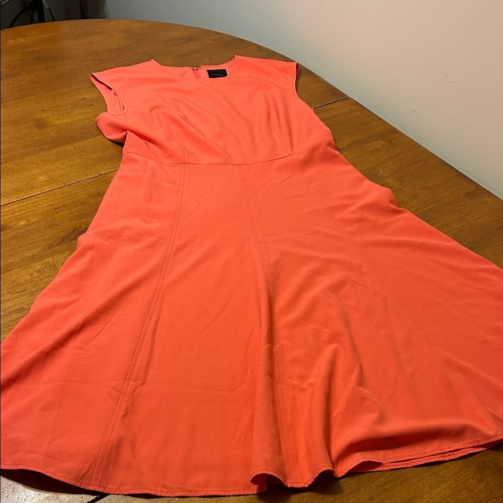 Alex Marie Coral Midi Dress